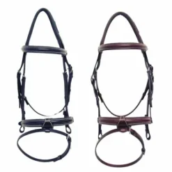 Bridon Classique avec muserolle française combinée - Bridons Et Brides·Bridon Cuir
