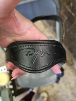 Clearance Bridon dressage vernis et blanc taille cob Bridons Et Brides·Bridon Cuir