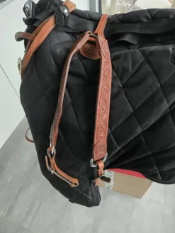 Sale Bridon et collier de chasse western Bridons Western|Bridons Et Brides·Bridon Cuir