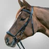 Hot Bridon Hannover muserolle allemande - - Confort optimal Bridons Et Brides·Bridon Cuir