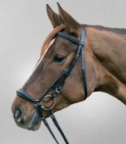 Hot Bridon Hannover muserolle allemande - - Confort optimal Bridons Et Brides·Bridon Cuir