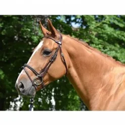 New Bridon Monday muserolle combinée - Collection Week - Bridons Et Brides·Bridon Cuir