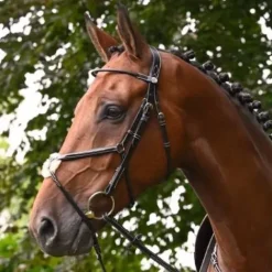 New Bridon Monday muserolle combinée - Collection Week - Bridons Et Brides·Bridon Cuir