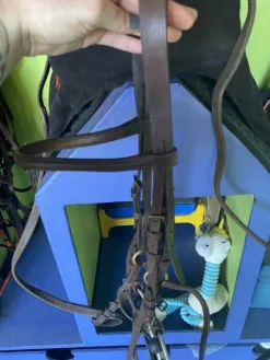 Outlet Bridon muserolle croisée Bridons Et Brides·Bridon Cuir