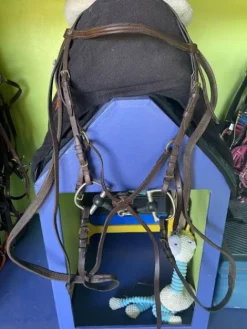 Outlet Bridon muserolle croisée Bridons Et Brides·Bridon Cuir