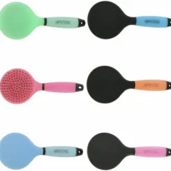 Best Brosse à crins avec poignée en gel - Hippotonic Brosses Pour Les Crins