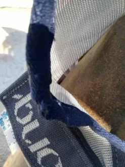 Outlet Bucas Buzz Off Fly Mask Bleu Masques Anti-Mouches