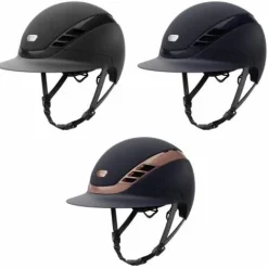 Best Casque d'équitation AirLuxe Supreme avec longue visière - Protections De Tête·Casques D'équitation