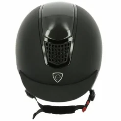 New Casque Airy noir et carbone Protections De Tête·Casques D'équitation