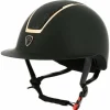 Online Casque Equi-Thème Glint Mat Noir et Rose Gold Protections De Tête·Casques D'équitation