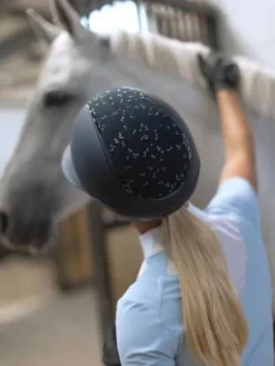 Clearance Casque miss shadowmatt 2.0 personnalise crystal leaf Femme Protections De Tête·Casques D'équitation|Tenue D'Équitation Femme·Casques D'équitation Femme
