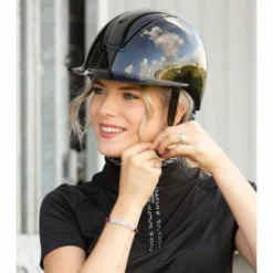 Casque Royal Glossy - Harry's Horse - Aération optimale Protections De Tête·Casques D'équitation