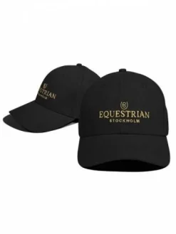 Hot Casquette Black Gold - Casquettes D'Équitation