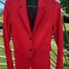 Sale Cavalleria Toscana Veste de Concours FR34 Rouge Femme La Cavalière En Concours|La Femme En Concours