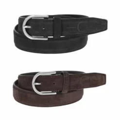 New Ceinture en cuir vériatble avec aspect velours - Ceintures D'Équitation