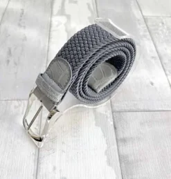 Discount Ceinture Grand Prix Anthracite/Gris clair - Ceintures D'Équitation