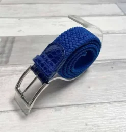 Clearance Ceinture Grand Prix Bleu Roi/Bleu Roi - Ceintures D'Équitation