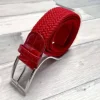 Clearance Ceinture Grand Prix Rouge/Rouge - Ceintures D'Équitation