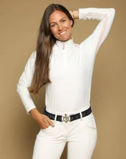 Outlet Ceinture Zaza - - Design scintillant et ajustable Ceintures D'Équitation