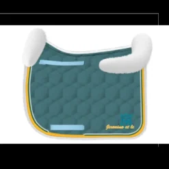Chabraque dressage avec rebords personnalisable - Tapis De Dressage|Tapis De Selle