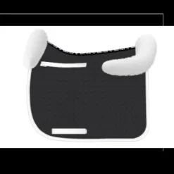 Chabraque dressage avec rebords personnalisable - Tapis De Dressage|Tapis De Selle