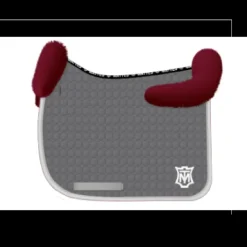 Chabraque dressage avec rebords personnalisable - Tapis De Dressage|Tapis De Selle