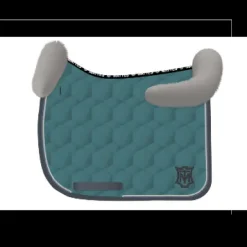 Chabraque dressage avec rebords personnalisable - Tapis De Dressage|Tapis De Selle