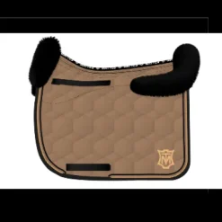 Chabraque dressage avec rebords personnalisable - Tapis De Dressage|Tapis De Selle