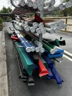 Outlet CHARIOT A BARRES - PLATEAU ALU Matériel Pour L'Alimentation·Chariots Et Coffres à Grains