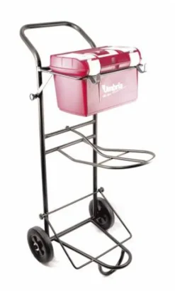 Clearance Chariot d'écurie pliable en métal Rangement De La Sellerie·Chariots Porte-selles