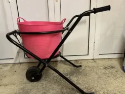 Clearance Chariot porte seau Matériel Pour L'Alimentation·Chariots Et Coffres à Grains