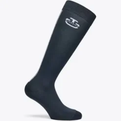 Sale Chaussettes d'équitation Academy Racing Stripe - Chaussettes D'Équitation