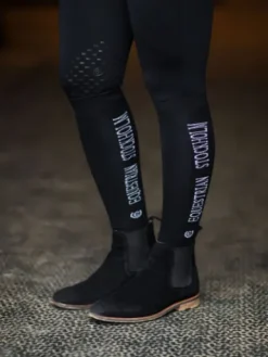 Online Chaussettes d'équitation Bamboo Blend Black edition - Chaussettes D'Équitation