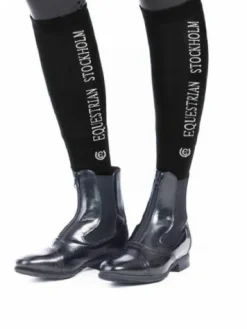 Online Chaussettes d'équitation Bamboo Blend Black edition - Chaussettes D'Équitation