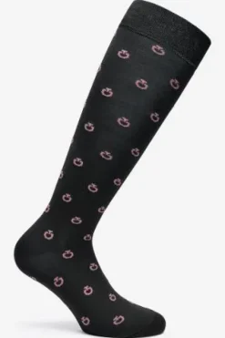 Chaussettes Mini Logo Jacquard - - Confort et Élégance Chaussettes D'Équitation