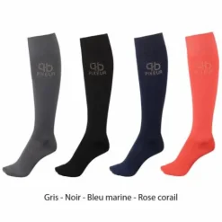 Hot Chaussettes Studs Gold SS23 - Chaussettes D'Équitation