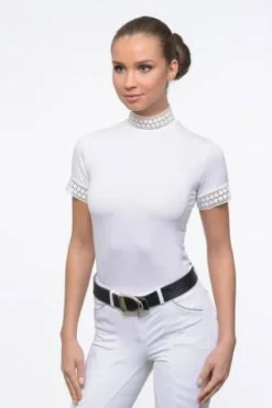 Sale Chemise de concours Bella Lace - - Technique Femme La Cavalière En Concours|La Femme En Concours