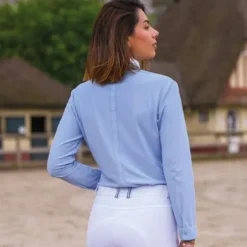 New Chemise de concours Carla - Jump'In - Tissu élastique Femme La Cavalière En Concours|La Femme En Concours