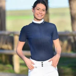 Hot Chemise de concours Emma - Jump'In - Tissu élastique Femme La Cavalière En Concours|La Femme En Concours