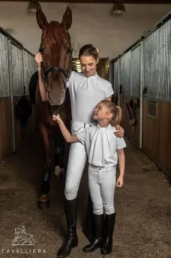 Hot Chemise de concours FESTIVE - - Technique sans manches Femme La Cavalière En Concours|La Femme En Concours