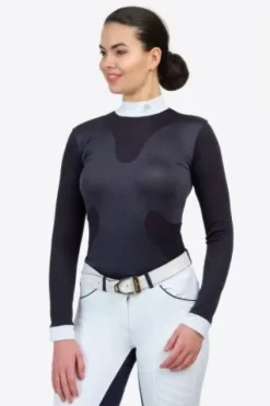 New Chemise de concours HIGH STYLE - - Manches longues Femme La Cavalière En Concours|La Femme En Concours