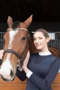 New Chemise de concours HIGH STYLE - - Manches longues Femme La Cavalière En Concours|La Femme En Concours