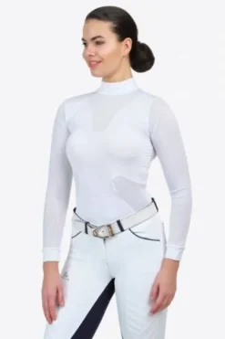New Chemise de concours HIGH STYLE - - Manches longues Femme La Cavalière En Concours|La Femme En Concours