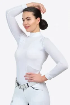 New Chemise de concours HIGH STYLE - - Manches longues Femme La Cavalière En Concours|La Femme En Concours