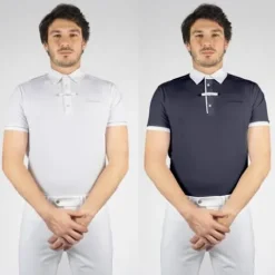Clearance Chemise de concours manches courtes Georgio SS22 - Homme Le Cavalier En Concours|L'Homme En Concours