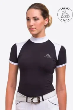 Outlet Chemise de concours Riding Show Shirt - - Coton stretch Femme La Cavalière En Concours|La Femme En Concours