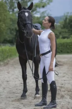 Chemise de concours sans manches PRINCESS - - Technique Femme La Cavalière En Concours|La Femme En Concours