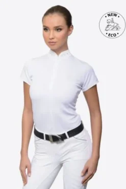 New Chemise de concours STELLA à manches courtes - - Technique Femme La Cavalière En Concours|La Femme En Concours