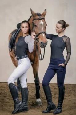 Online Chemise d'équitation ALLORE - - Manches longues, technique Femme Tenue D'Équitation Femme·Polos Et Chemises