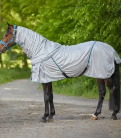 Clearance Couverture anti-mouches Protect avec encolure amovible Chemises Anti-Mouches|Chemises Cheval